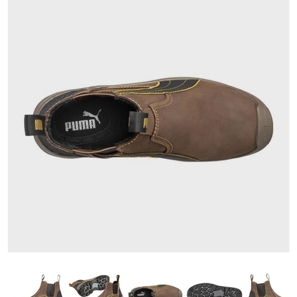 Men's Puma Safety Tanami Mid Composite Toe Waterproof Boots $79 Men’s Size 11W - Picture 11 of 14